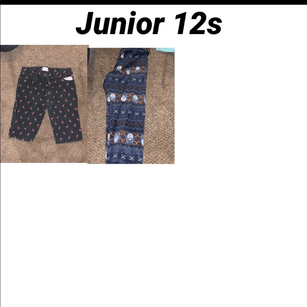 Sleep leggings and long knee shorts